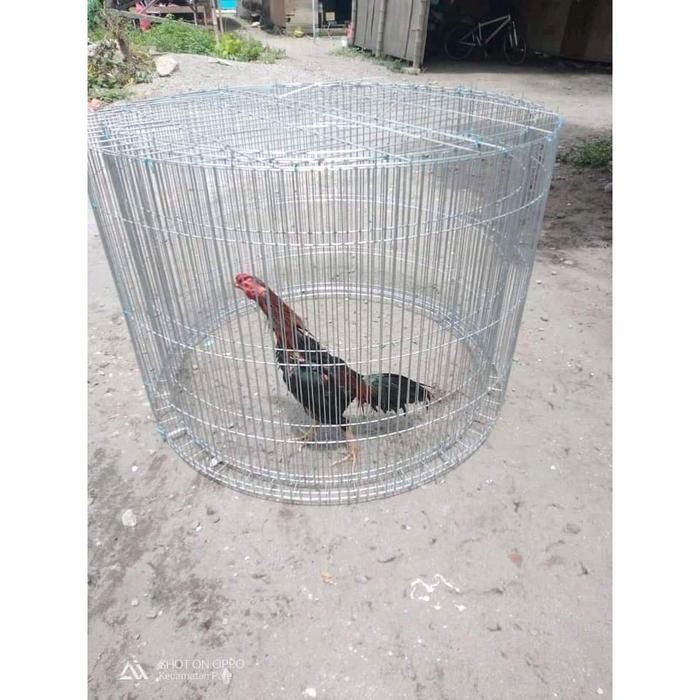 Fria Mart - Kandang Ayam / Kurungan Ayam Bahan Galvanis Bentuk KLITER