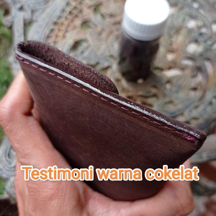 Pilihan- Cat Pinggir Kulit Leather Edge Paint Karet Doff Matt Dop