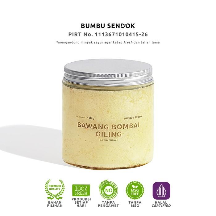

ASLI BUMBU SENDOK Bawang Bombai Giling dalam Minyak / Onion Paste 400g READY STOCK