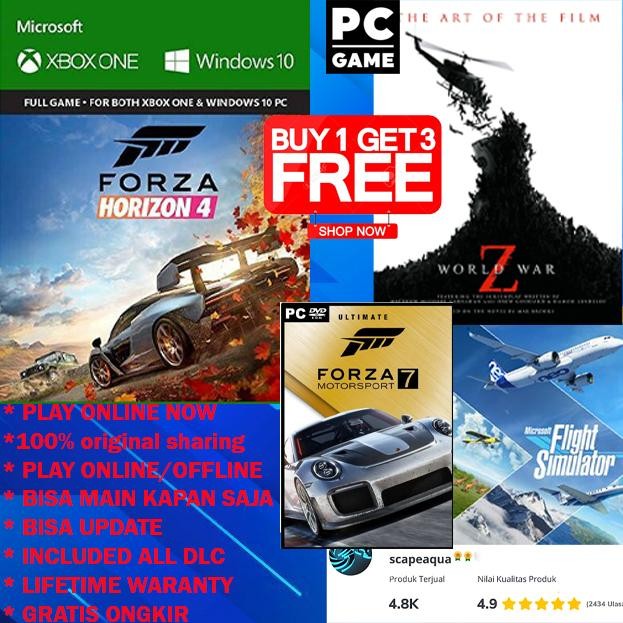 Pilihan- Forza Horizon 4 Ultimate Edition Original Game Pc