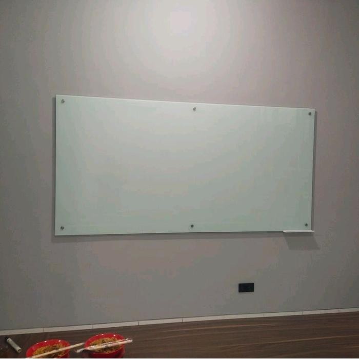 

Glassboard uk.100x200cm (8mm) / Papan Tulis Kaca