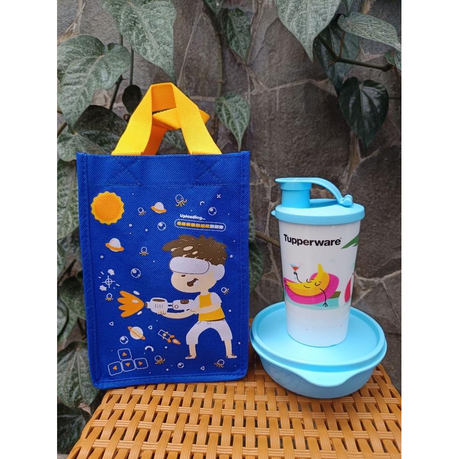 paket happy days + tas anak sehat tupperware