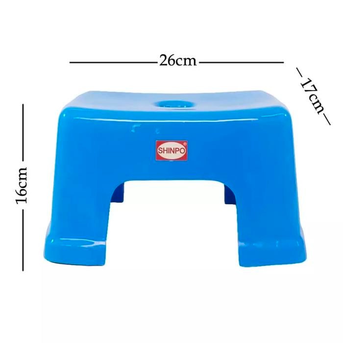 BANGKU JONGKOK SHINPO / KURSI PENDEK PLASTIK