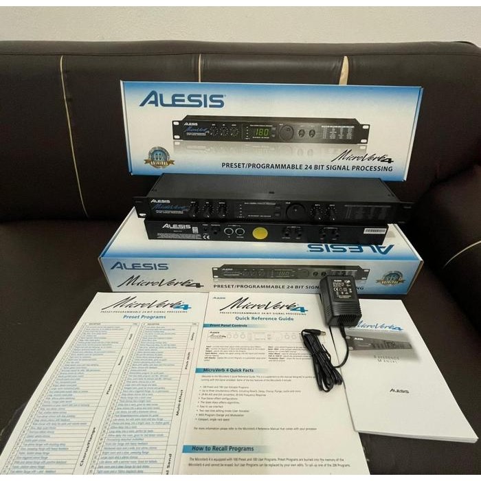 Ready Effect Vocal Alesis Microverb 4 Taiwan Kuping Besi