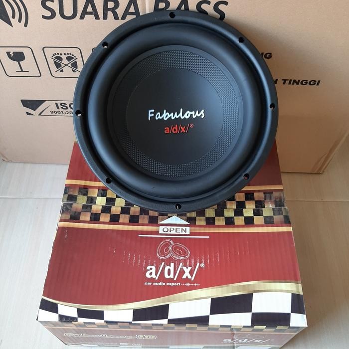 Ready Subwoofer 10 inch ADX Subwoover 10" ADX FABULOUS