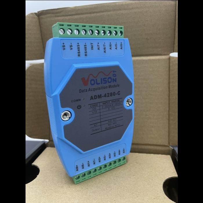 MODBUS RTU RS485 - Voltage 0-10 Volt to Modbus RTU RS485 ADM-4280-V10