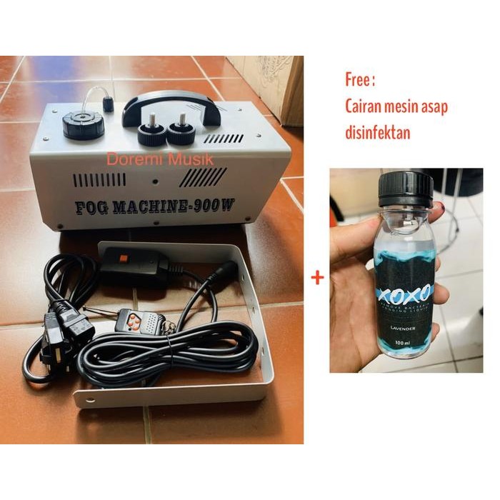 Fog Machine/Mesin Asap 900watt (Remote,Manual)