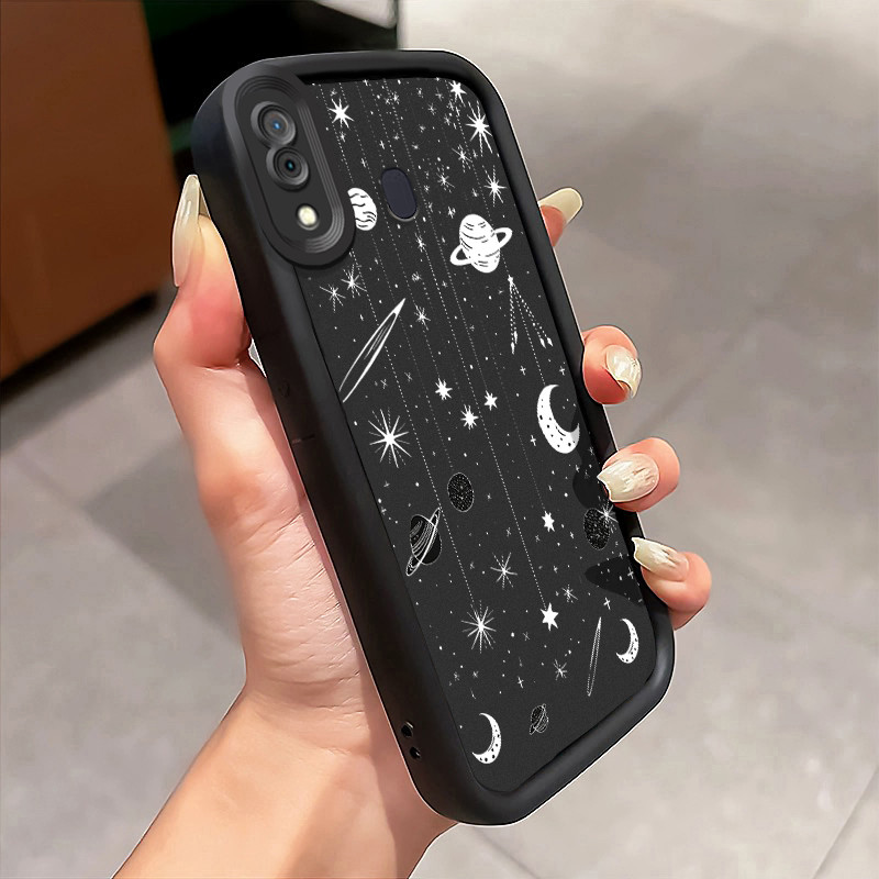 Casing Hp Untuk Samsung Galaxy A30 A20 M10s Case Planet Galaksi Cover Softcase Tidak berminyak Silik