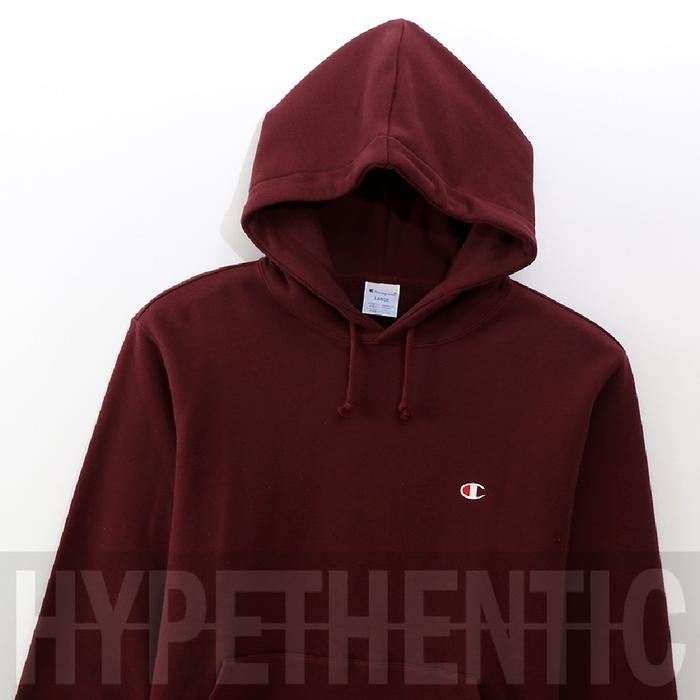 TERMURAH Champion shirt Basic Maroon Hoodie / Red Jacket / Merah READY STOCK