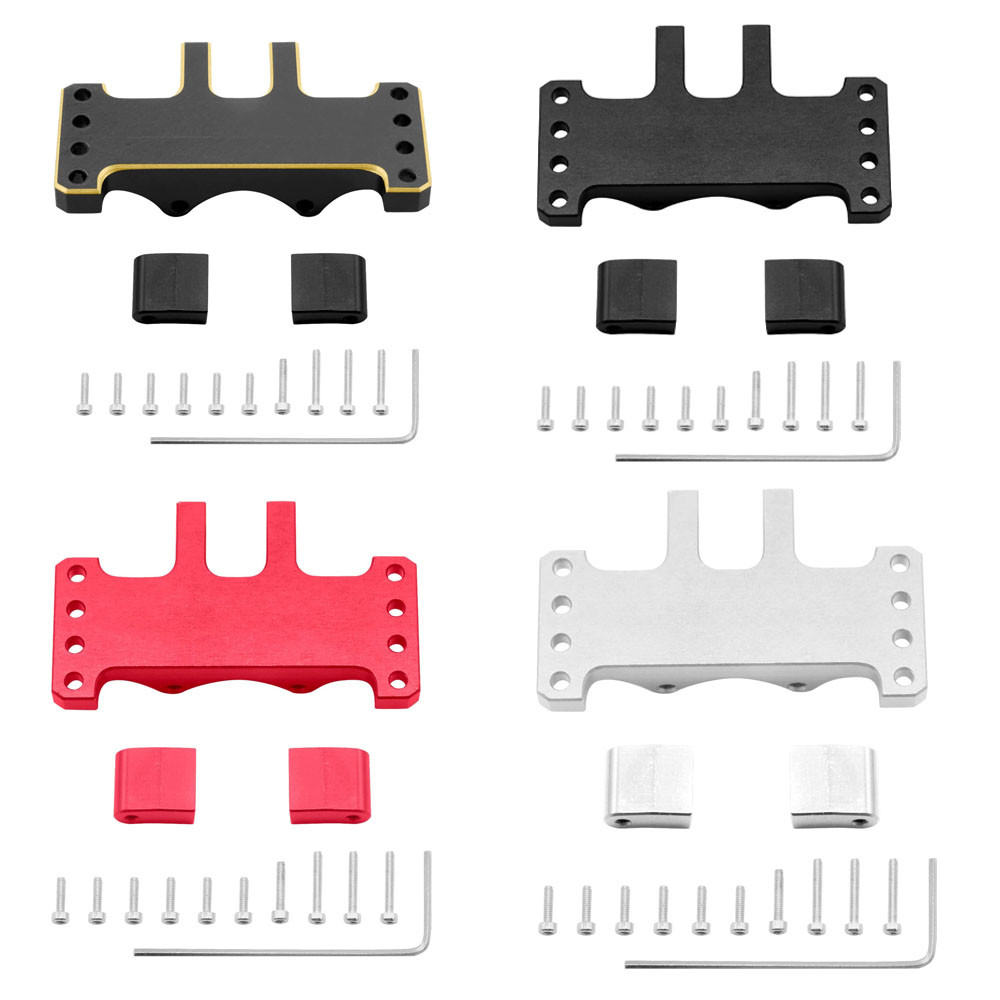 OGRC Brass Servo Mount Steering Servo Mount Bracket for Axial SCX24 Deadbolt / C10 / JLU