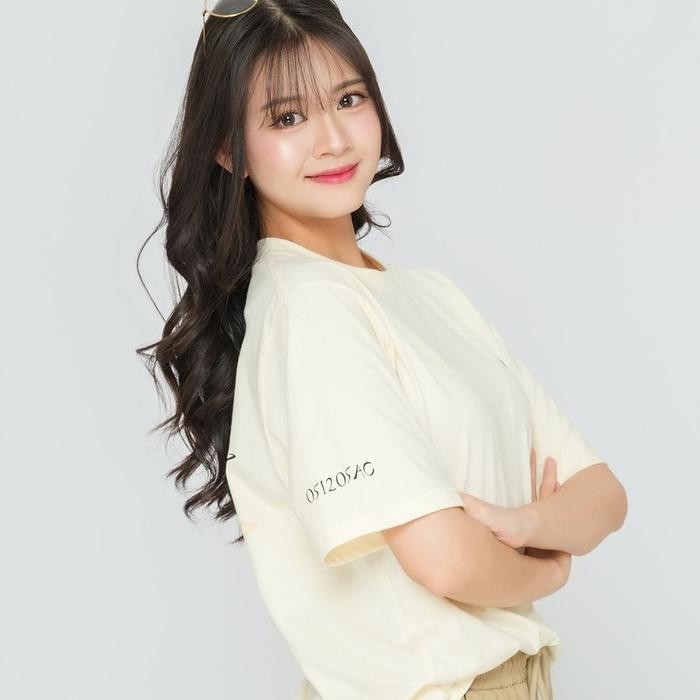 TERLARIS Kaos JKT48 Birthday Angelia Christy (Christy) Tshirt Pria Wanita New 2024 - Ivory READY