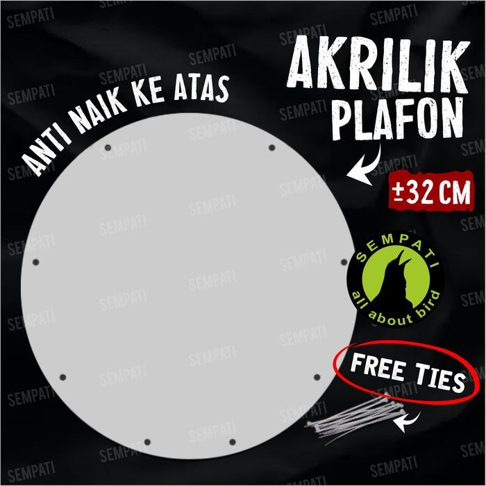 ces0- Sempati Plafon Sangkar Lovebird Kapsul Jebakan Atap Plafon Kandang Burung Lovebird