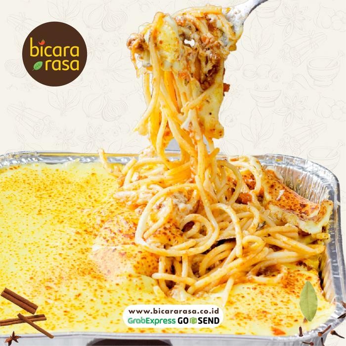 MELAYANI FAKTUR PAJAK BICARA RASA - SPAGHETTI BRULEE/ SPAGETI PANGGANG CREME