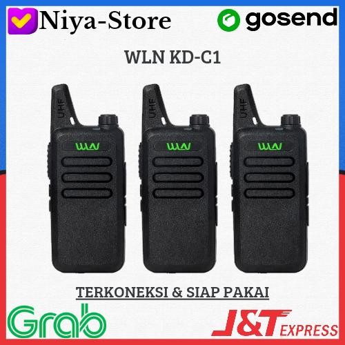Ready Paket 3 Unit HT WLN KD-C1 (Terkoneksi)
