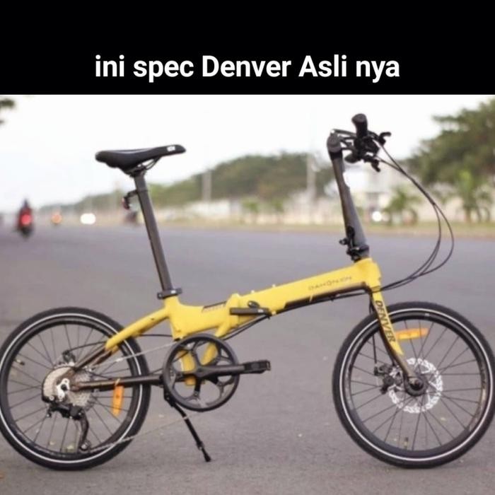 Sepeda Lipat Dahon Ion Denver 20 Inch Shimano Tiagra 10 Speed Alloy