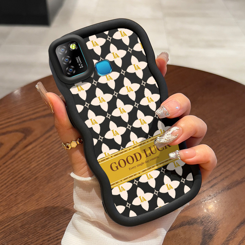 Casing Untuk Infinix Smart 5 Smart 6 Ram 3 Case Casing Salib Tinggi pola HP Cesing lunak Silikon Sof