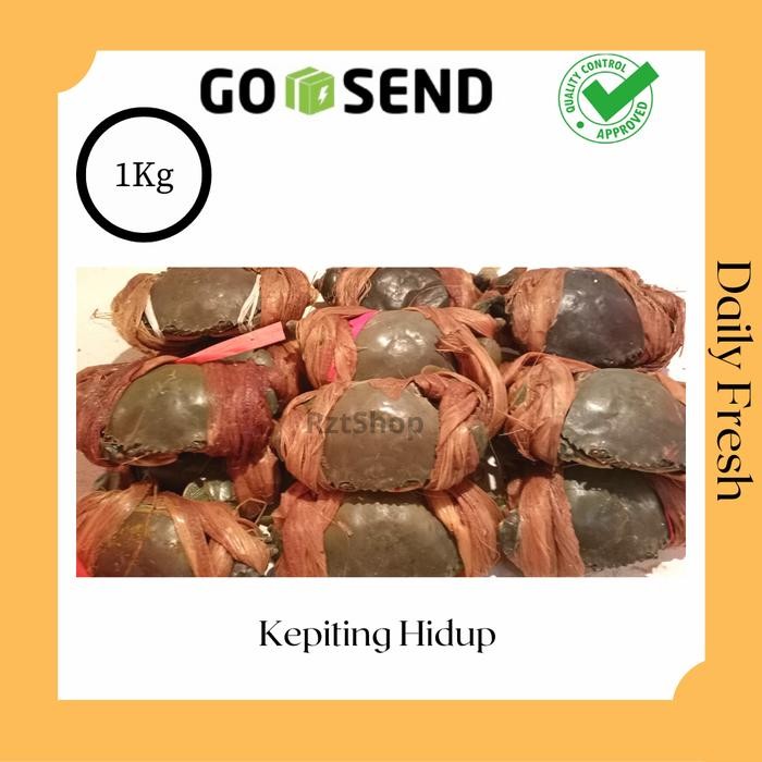 Lansungkirim- Kepiting Jawa Hidup 1Kg
