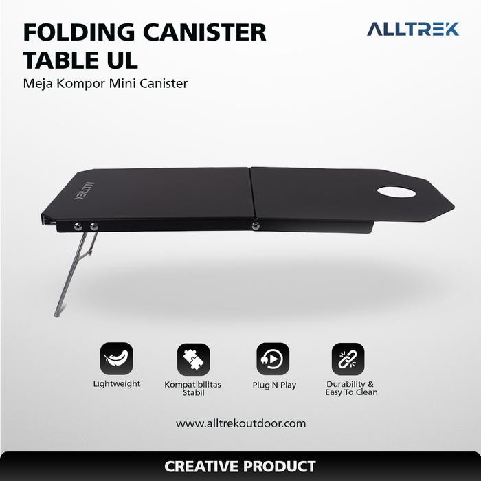 ALLTREK Folding Canister Table Ultralight