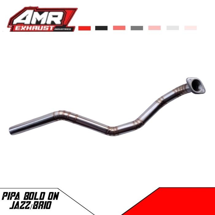 Pipa Bold On Jazz/Brio Tanpa Muffler