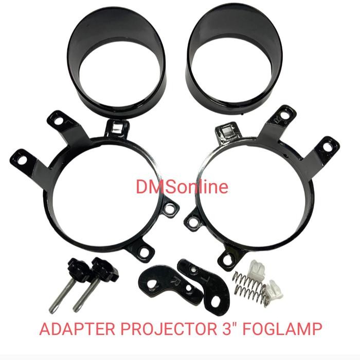 Breket Adaptor Projector Fog Lamp Toyota, Adapter Projector Foglamp
