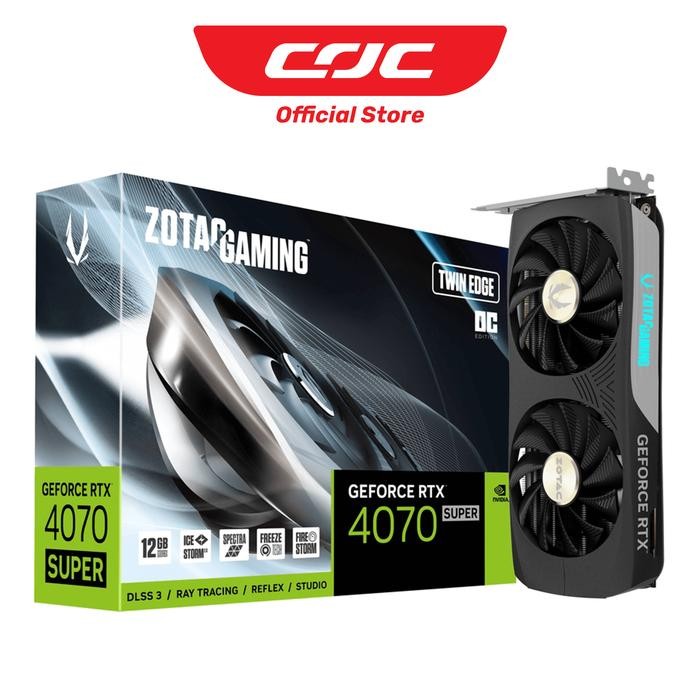 ZOTAC GAMING GeForce RTX 4070 SUPER 12GB Twin Edge OC