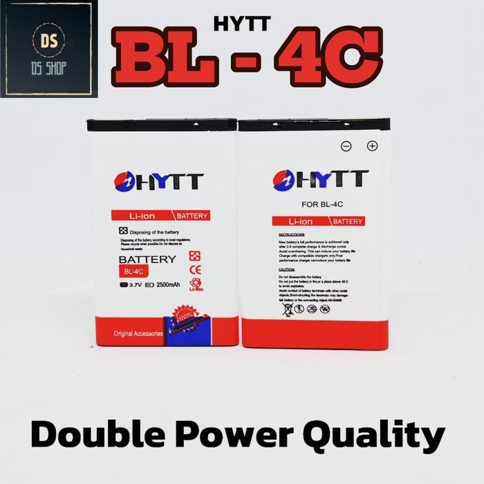lr4u- Baterai Nokia Bl-4C Bl4C Bl 4C Ori Original Double Power Batrai Batre
