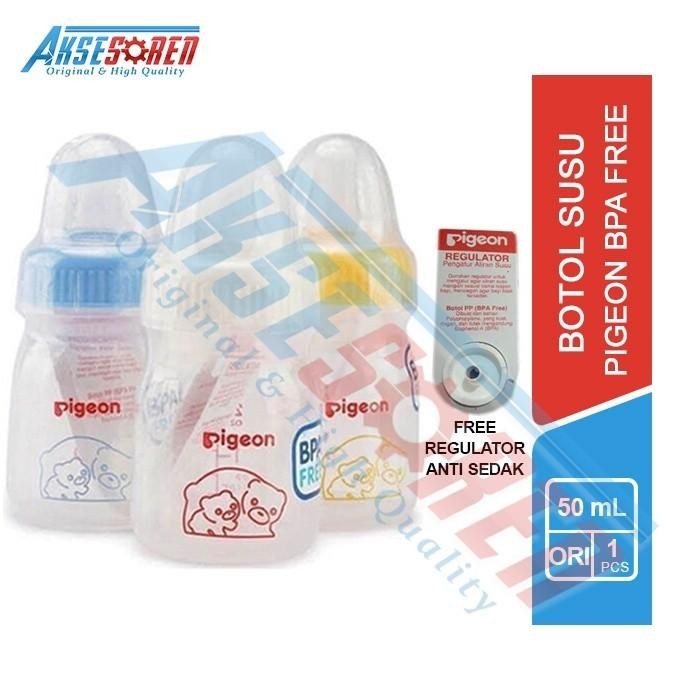 jvbm- Botol Susu Pigeon 50/120/240 Ml / Dot Anak & Bayi Anti Sedak Standard