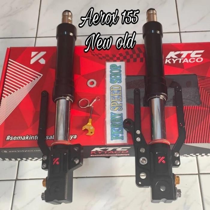 Terhemat Shock Usd Kytaco Aerox 155 / Shock Depan Usd Ktc Kytaco Aerox 155 Terlariss 