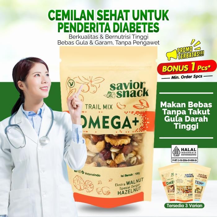 Cemilan Sehat Untuk Penderita Diabetes Makanan Bebas Garam & Gula