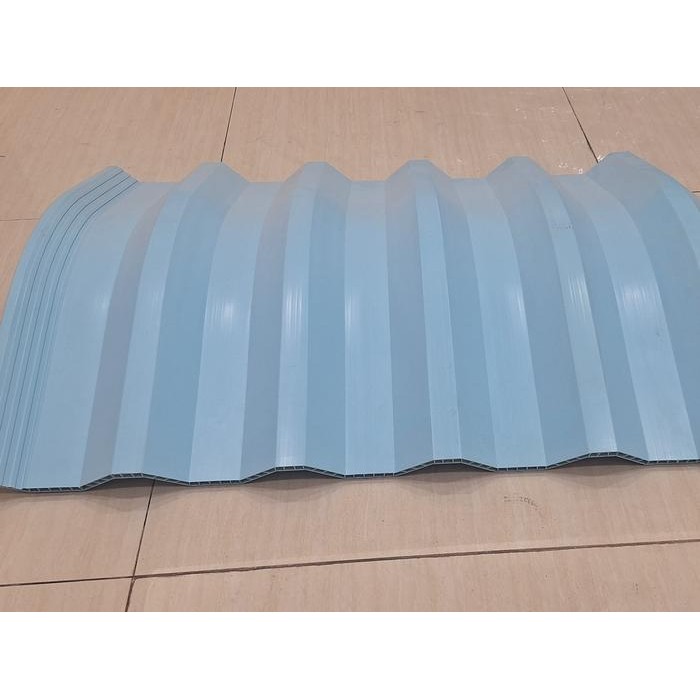 Nok Atap Lembaran Pvc/ Nok Genteng Plastik/ Nok Atap Rumah Tahan Bocor