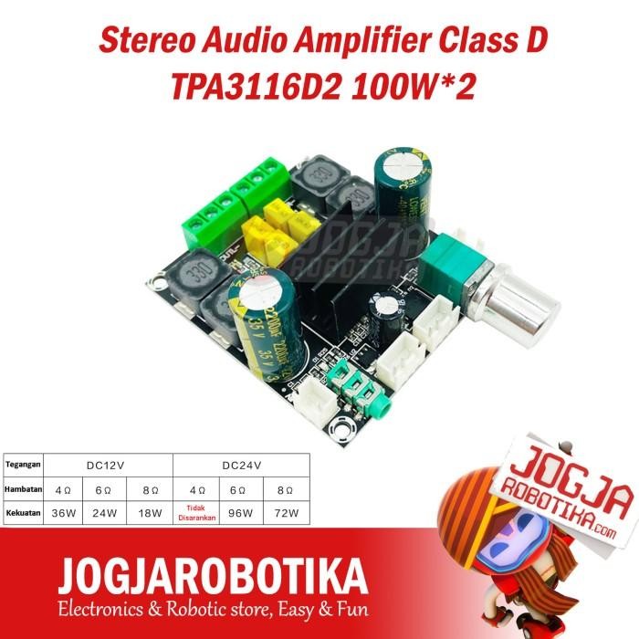 Stereo Audio Amplifier Class D TPA3116 TPA3116 TPA3116D2 2*100W 2x100W