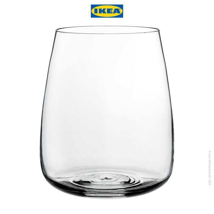 60qm- Ikea Berakna Vas Bunga / Tanaman Kaca Bening 18Cm