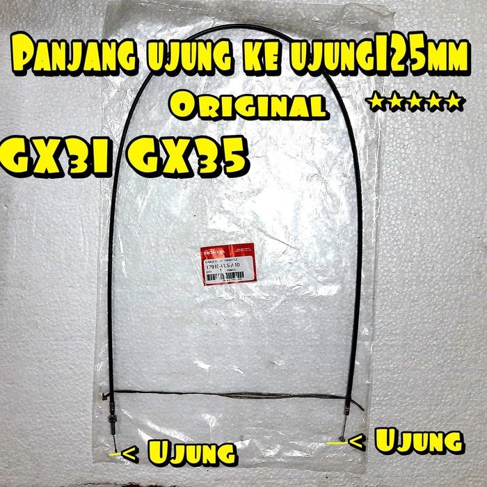GX31 GX35 GX43 Cable Level Throttle Tali Gas 125 cm Potong Rumput