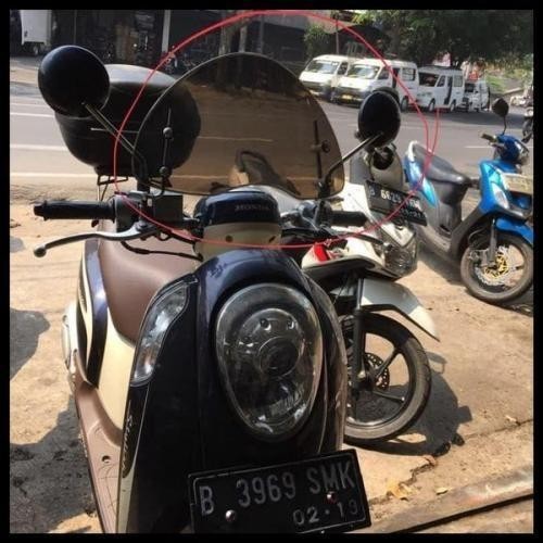 Promo Visor Winshield Honda Scoopy Scopy Fi Terlariss 