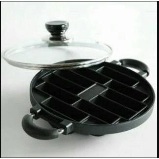 BelanjaHemARt- Cetakan 10 Lubang Kue Pukis - Snack Maker Teflon Kue Pukis Mini (Free Bubblewrap)