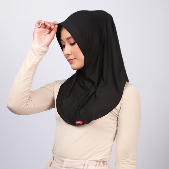 mcgz- Zoya Bergo Sora Kerudung Instan Hijab Jilbab Bergo Sporty