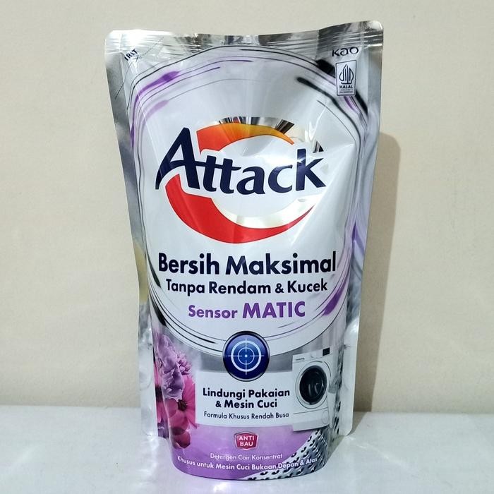 NewsBanget- Attack Sensor Matic Deterjen Cair 1200Ml