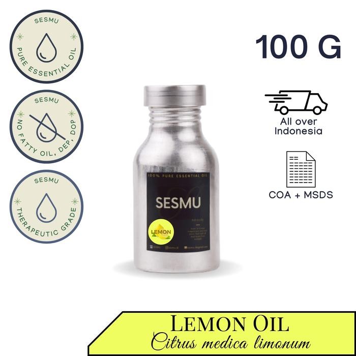 100 GR LEMON PURE ESSENTIAL OIL / MINYAK ATSIRI