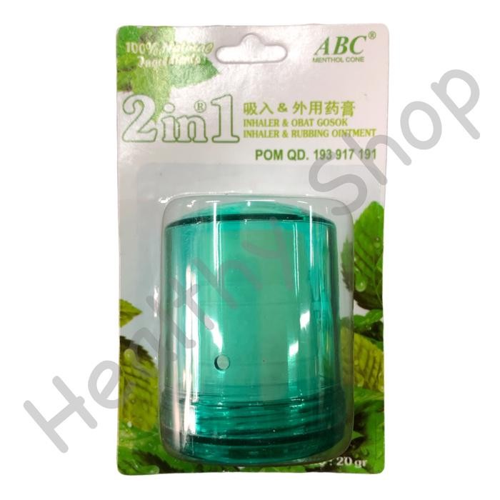 KirimInstan- Menthol Mintleaf Abc 20G Inhaler & Obat Gosok