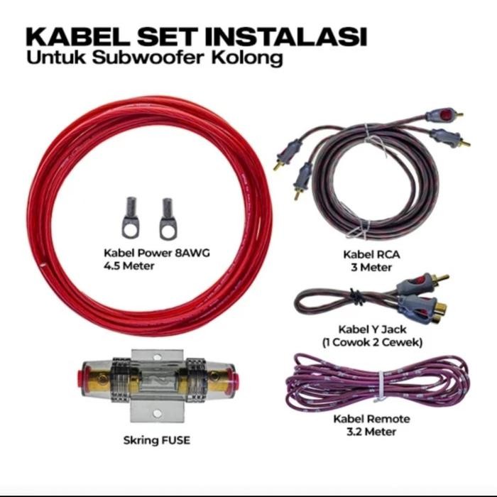 Subwoofer aktif basstube 10inch Sansui kolong