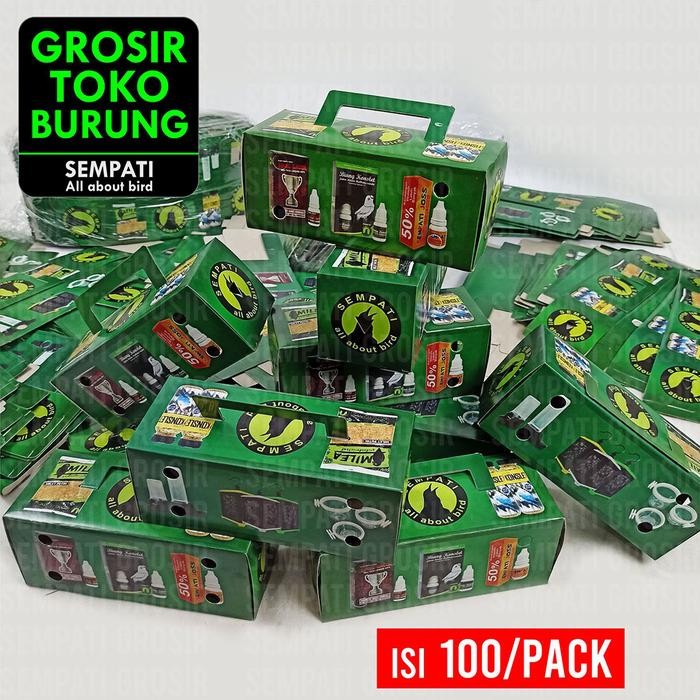 TERLARIS SEMPATI GROSIR Dus Burung Sempati Isi 100 Kotak Kardus Untuk Bawa Burung Burung Lovebird