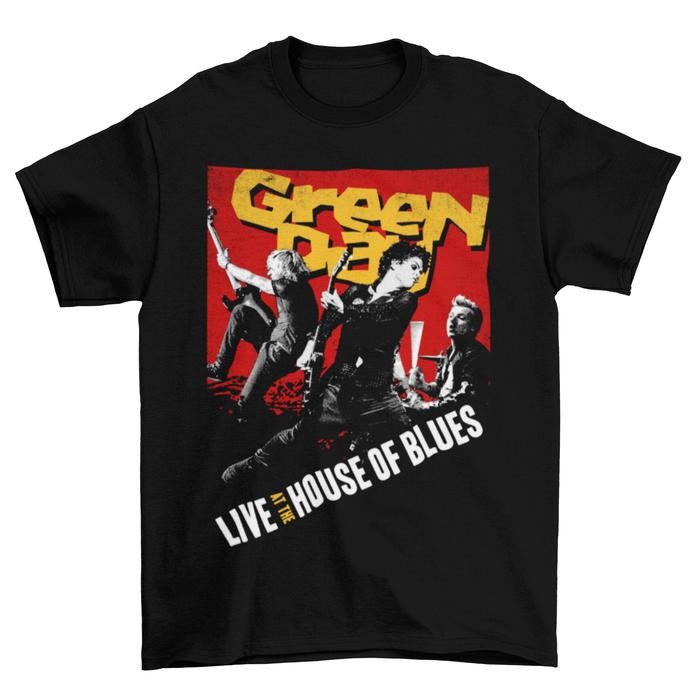 Sale Kaos Band Pria Tomoinc Green Day - House Of Blues Terlaris