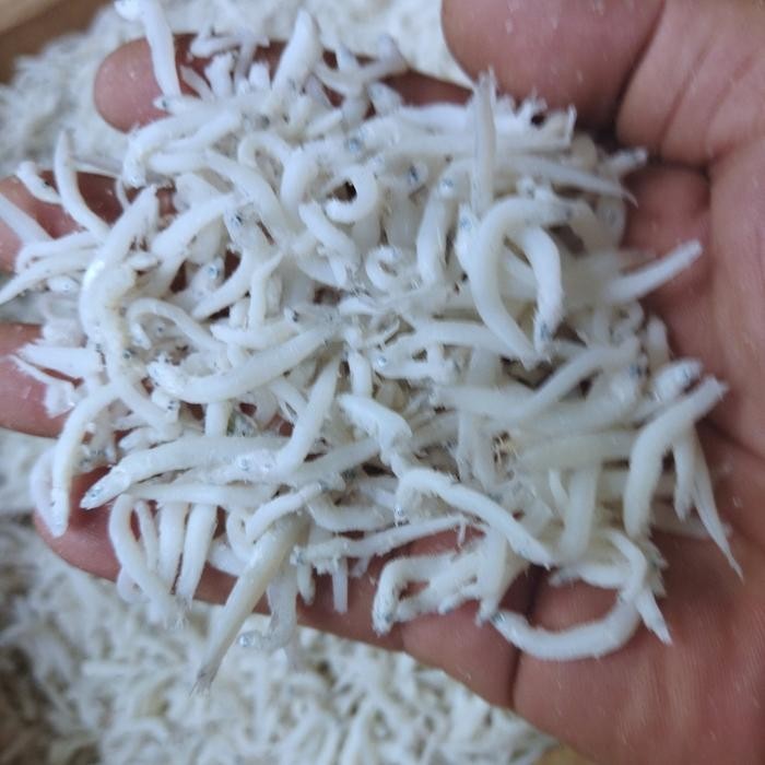 Eat77- Ikan Asin Teri Medan / Teri Toge 500 Gr Cap Toke Bagan Siapi Api