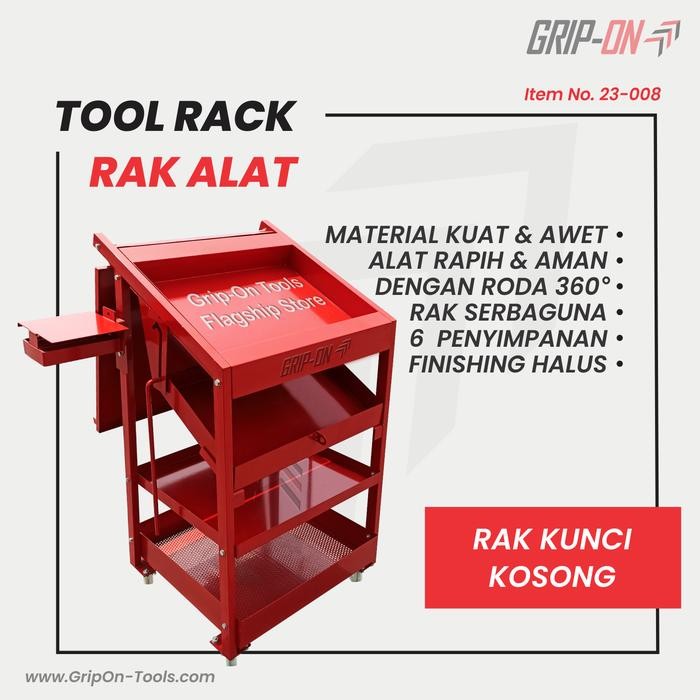 GRIP-ON TOOL RACK RAK ALAT BENGKEL RAK PERKAKAS TOOLRACK CART STORAGE