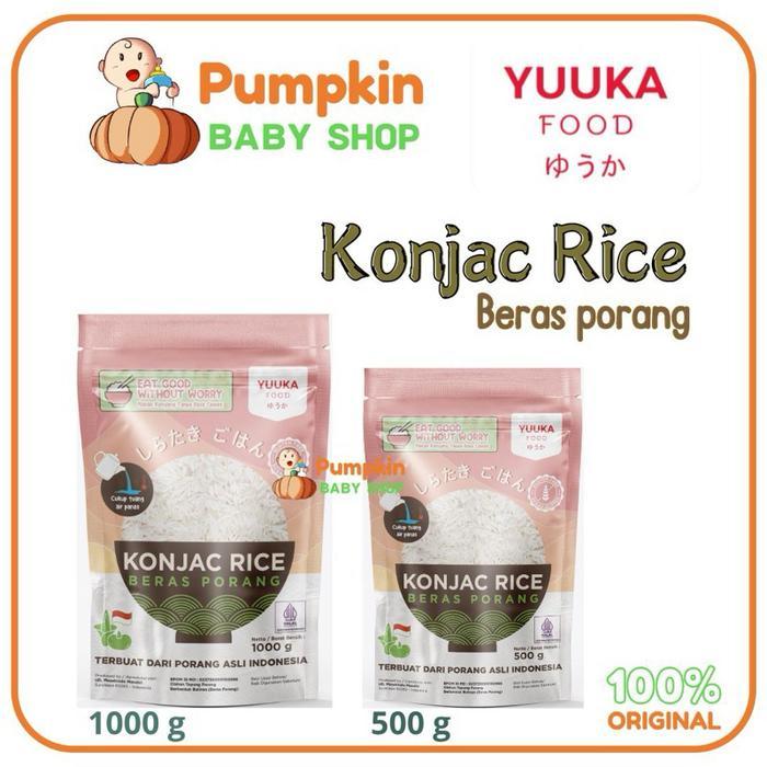 Yuuka Food Beras Konjac 500gr 1kg - Yuuka beras Porang