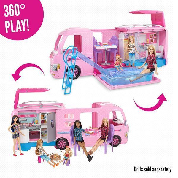 BARBIE PLAYSET DREAM CAMPER CARAVAN MATTEL ORIGINAL RUMAH BARBIE HOUSE