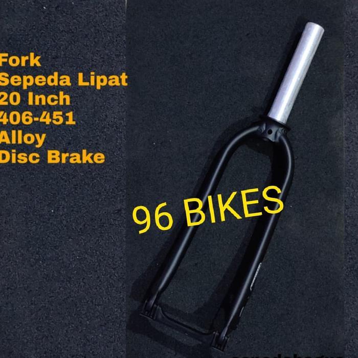Baru Fork 20 Disc Brake Oversize Sepeda Lipat