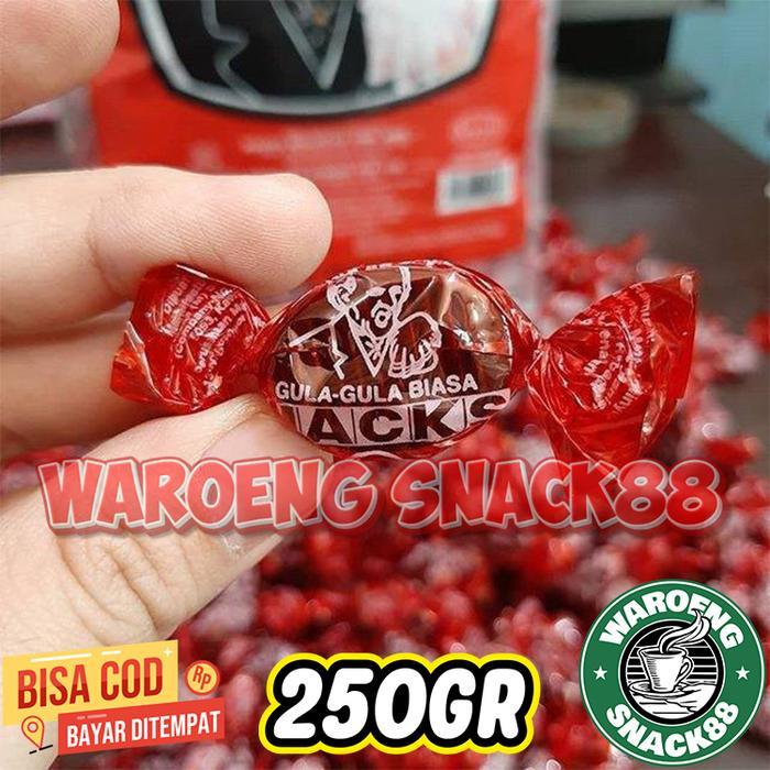 Permen Hacks Original Malaysia 250Gr Menthol Mint Pelega Tenggorokan Rasa Khas Menyegarkan &
