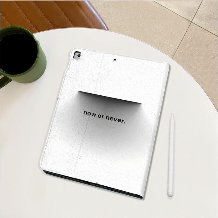HD542Now Or Never Minimalist Text Tablet Case For Huawei MatePad T10 T10S/For Samsung Tab A9+ S9 FE