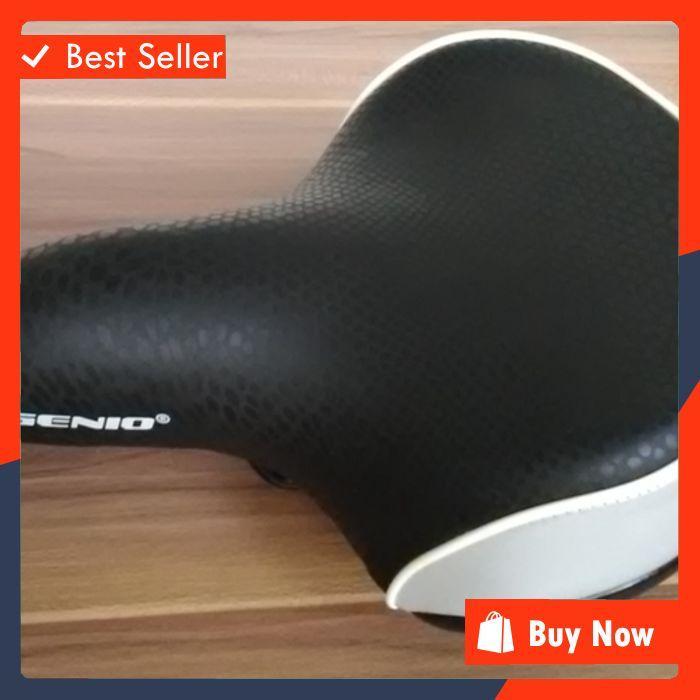 Sadel / Jok Sepeda Per Ctb Lebar Genio Two Tone Terbaru 